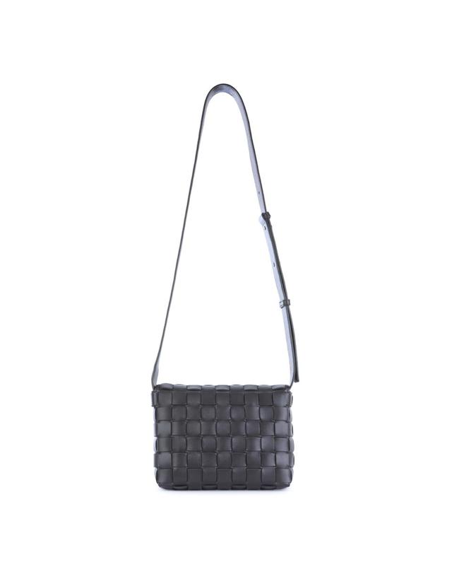 보테가 베네타 [해외직구][Q11]보테가 베네타 876364V6SO02010 남성 가방 백 BLACK LEATHER ORTO TOP HANDLE BAG 착용컷
