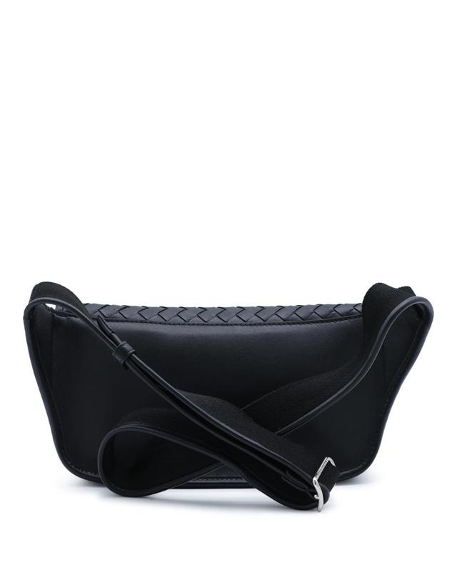 보테가 베네타 [해외직구][Q11]보테가 베네타 876334V6SE01208 남성 가방 백 BLACK LEATHER TOP HANDLE BAG 착용컷