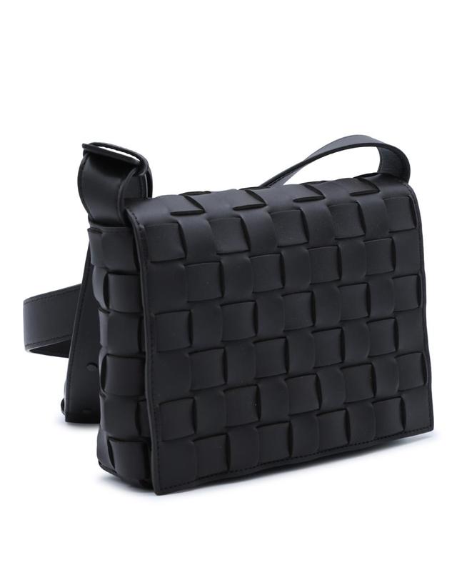 보테가 베네타 [해외직구][Q11]보테가 베네타 876364V6SO01089 남성 가방 백 BLACK LEATHER TOP HANDLE BAG 착용컷
