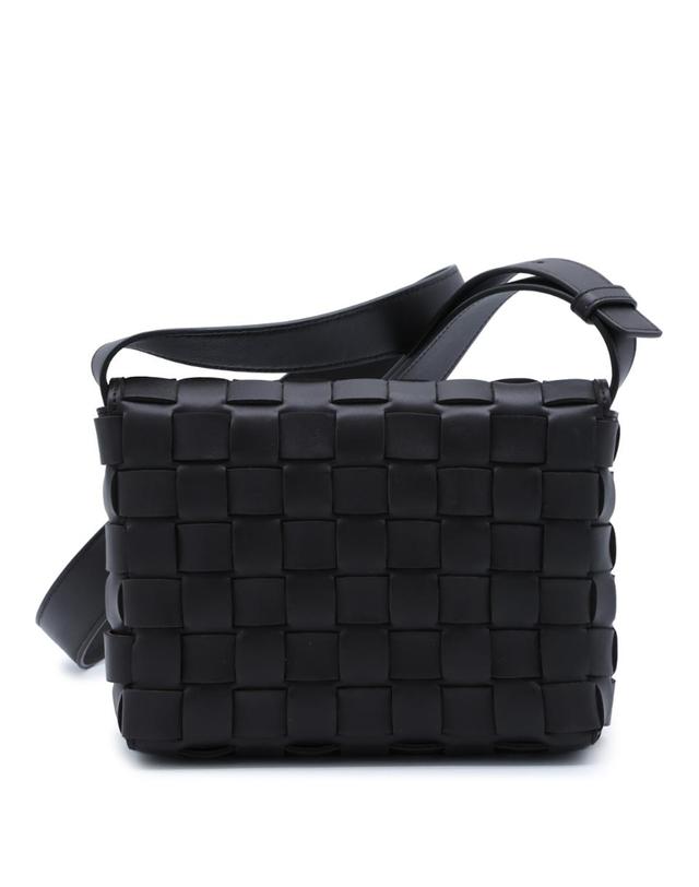 보테가 베네타 [해외직구][Q11]보테가 베네타 876364V6SO01089 남성 가방 백 BLACK LEATHER TOP HANDLE BAG 착용컷