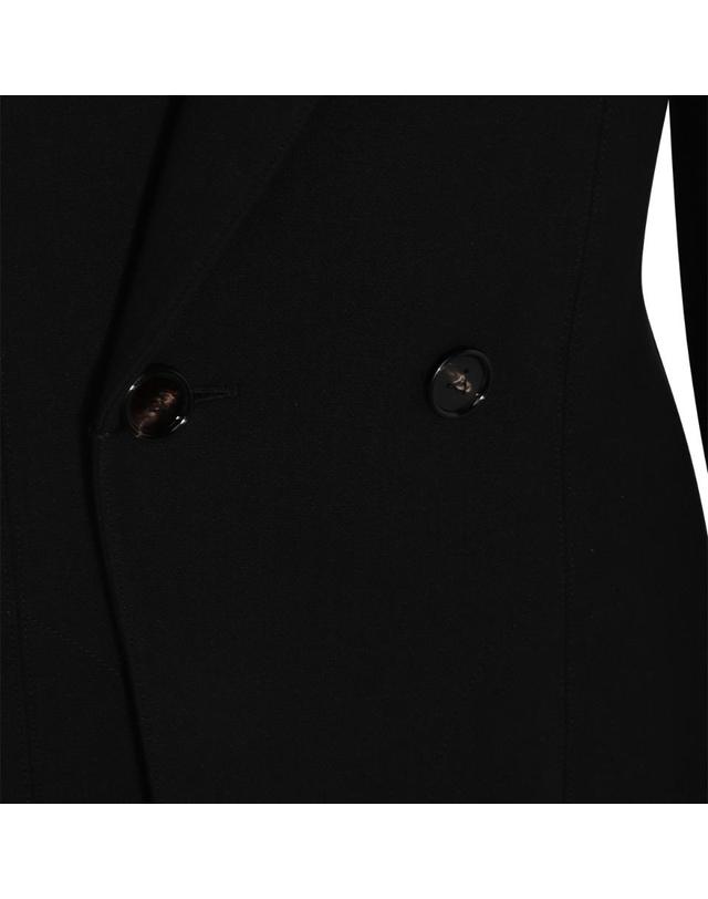 보테가 베네타 [해외직구][B47]보테가 베네타 753426VKPH01000 여성 코트 아우터 BLACK COTTON BLEND COAT 착용컷