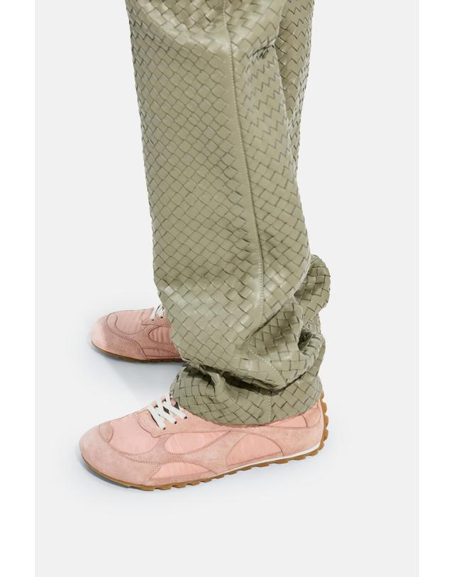 보테가 베네타 [해외직구][G95]보테가 베네타 867944V3MS25720 여성 슬립온 스니커즈 ORBIT SNEAKERS SOFT SUEDE NYLON NAPPA 착용컷