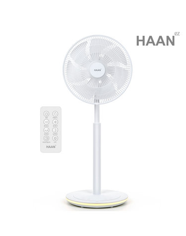 [한경희] 14형 스마트 무드등 3D회전 BLDC 무선 선풍기 HAAN-HDC190