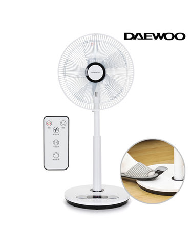 [대우] 14인치 5엽 발터치 리모컨 선풍기 DEF-KL140C