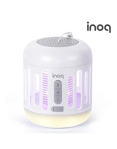 [이노크아든] 블루투스 스피커 랜턴 7W 해충 모기퇴치기 IA-IB600
