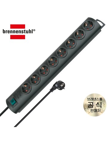 [브레넨스툴] 프리메라라인 고용량 멀티탭 8구 2m