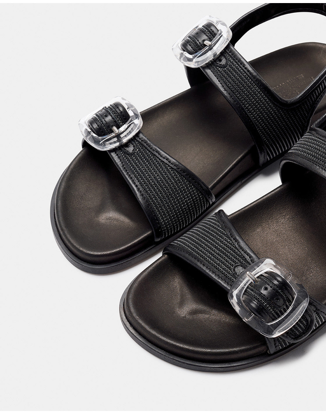 나귀사 [해외직구][나귀사]카네 CANET 블랙 메쉬 샌들 26VCANBI1NEG 7263219 착용컷