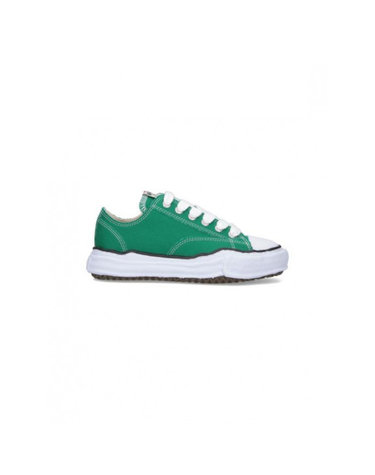 [명품]라프리마 메종 미하라 야스히로 피터슨 OG솔 캔버스 로우 스니 A01FW702 CL GREEN