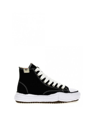 [명품]라프리마 메종 미하라 야스히로 피터슨 OG 솔 캔버스 하이탑 스 A01FW701 BLACK