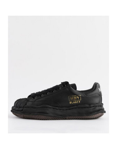 [명품]라프리마 메종 미하라 야스히로 블레이키 OG솔 레더 로우탑 스 A06FW702 BLK/BLK