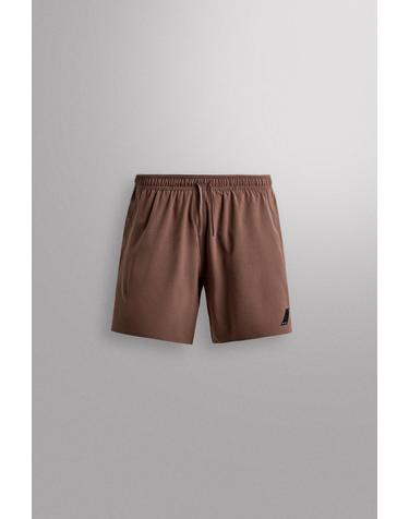 자라 베이직 트레이닝 반바지 1943/310/641 DARK RED