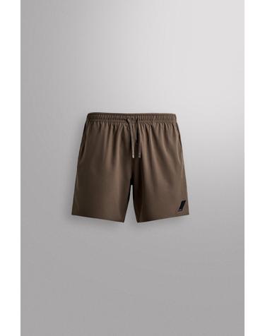 자라 테크니컬 스트레치 트레이닝 쇼츠 1943/310/832 TAUPE GREY
