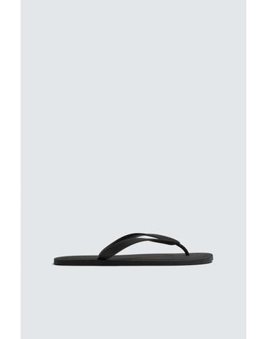 자라 베이직 블랙 러버 스트랩 샌들 2796/720/800 BLACK