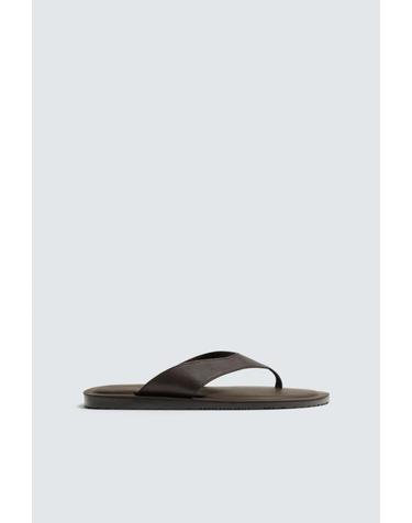 자라 레더 스트랩 샌들 2762/720/700 BROWN