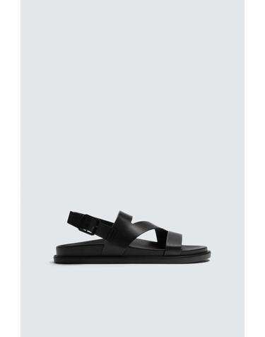 자라 스트랩 플랫 샌들 2735/720/800 BLACK