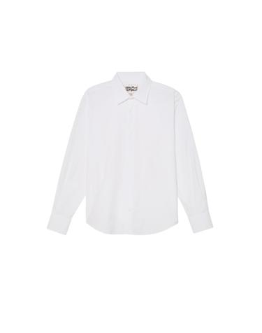 자라 레귤러핏 코튼 포플린 긴팔 셔츠 1007/778/250 WHITE