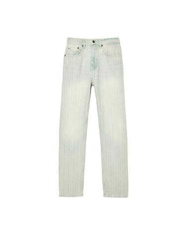 자라 헤링본 스트레이트 데님 팬츠 3991/399/406 LIGHT BLUE