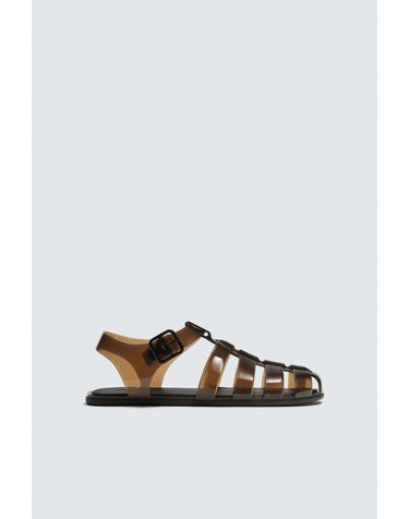 자라 케이지 스트랩 버클 샌들 2793/720/700 BROWN