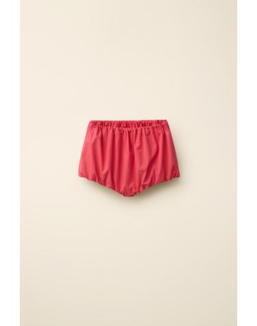 자라 카라멜 런던 X 코튼 반바지 2051/148/600 RED