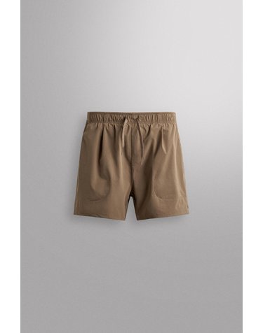 자라 테크니컬 트레이닝 반바지 6096/300/730 LIGHT BROWN