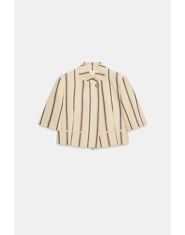 자라 크롭 스트라이프 반팔 블레이저 7005/786/710 BEIGE