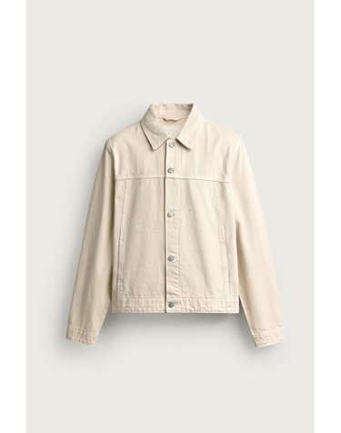 자라 레귤러핏 워시드 데님 자켓 8062/391/251 OYSTER-WHITE