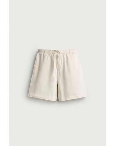 자라 릴렉스핏 조거 버뮤다 반바지 5584/329/250 WHITE