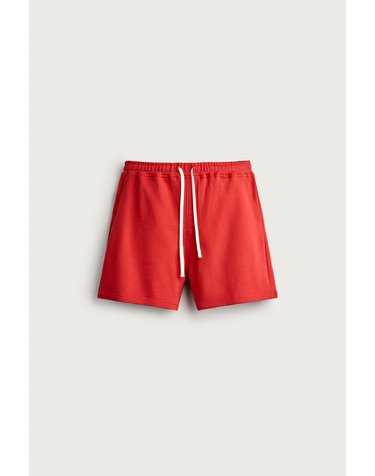 자라 릴렉스핏 조거 버뮤다 반바지 0761/303/600 RED
