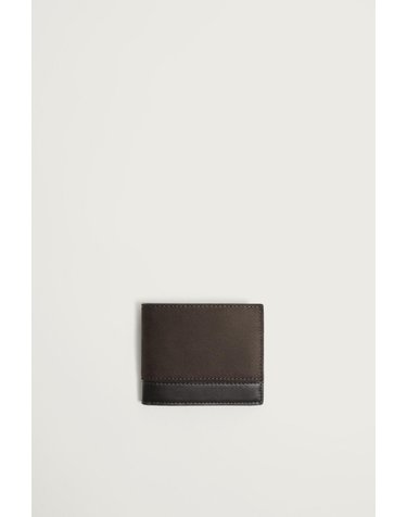 자라 카드 동전 포켓 반지갑 3829/820/700 BROWN