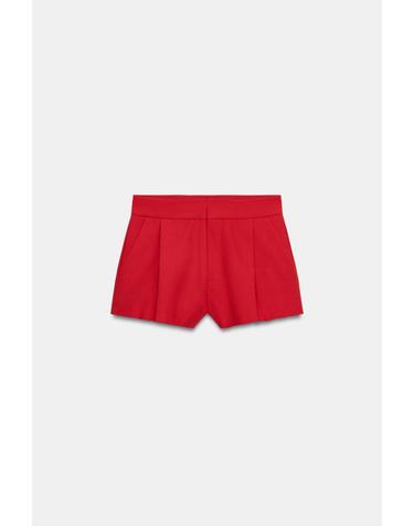 자라 다트 디테일 포켓 반바지 3152/503/600 RED