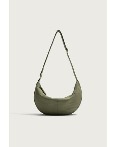 자라 스몰 나일론 숄더백 3612/820/032 KHAKI GREEN