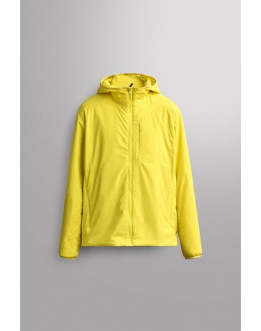 자라 테크니컬 후드 집업 패딩 자켓 1732/301/306 LIGHT YELLOW
