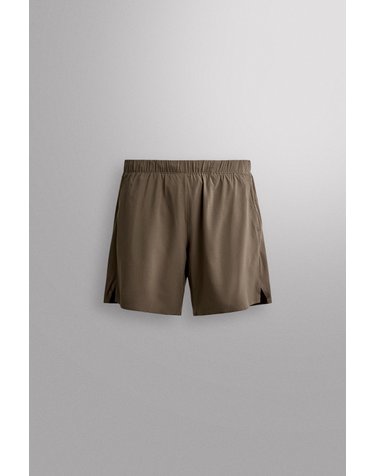 자라 테크니컬 9인치 트레이닝 반바지 1943/301/716 DARK BROWN