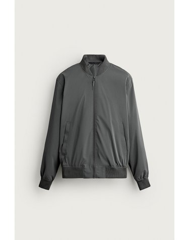 자라 테크니컬 레귤러핏 봄버 재킷 4302/360/807 ANTHRACITE GREY