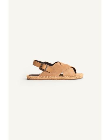 자라 스플릿 스웨이드 레더 스트랩 샌들 2783/820/102 BEIGE