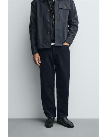 자라 코듀로이 레귤러핏 캐주얼 팬츠 4391/440/401 NAVY BLUE