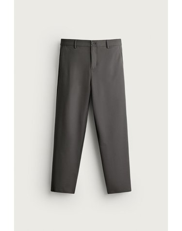 자라 컴포트 레귤러핏 테크니컬 팬츠 4391/440/507 DARK KHAKI