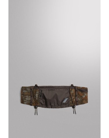 자라 테크니컬 프린트 스포츠 벨트백 3625/820/700 BROWN