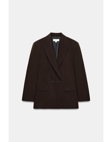 자라 오버사이즈 숄더패드 블레이저 2753/522/700 BROWN