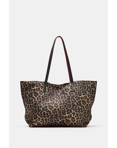 자라 레오파드 프린트 토트백 6110/810/195 LEOPARD