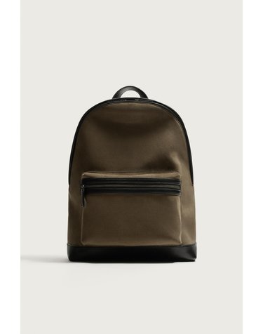 자라 13인치 노트북 캐주얼 백팩 3227/820/032 KHAKI GREEN
