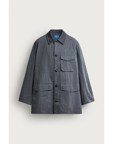 자라 아론 레빈 워시드 테크니컬 오버셔츠 1437/609/428 FADED BLUE
