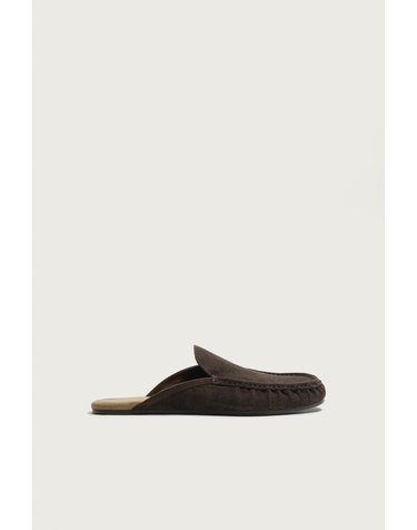 자라 스플릿 스웨이드 뮬 로퍼 2652/820/700 BROWN