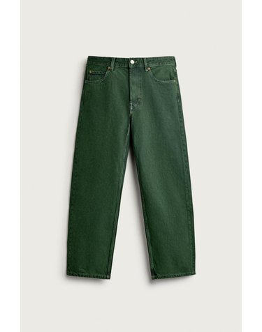 자라 레귤러핏 스트레이트 데님 팬츠 4048/440/500 GREEN