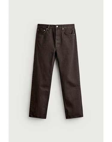 자라 아론 레빈 스트레이트핏 청바지 3991/361/753 CHOCOLATE BROWN