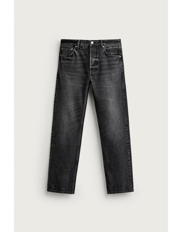 자라 아론 레빈 스트레이트핏 청바지 3991/364/800 BLACK