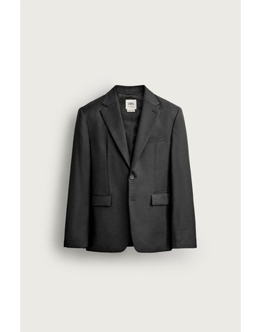 자라 100% 울 수트 블레이저 6428/054/801 ANTHRACITE GREY