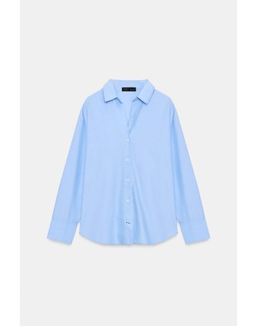 자라 베이직 옥스퍼드 긴팔 셔츠 8741/239/403 SKY BLUE