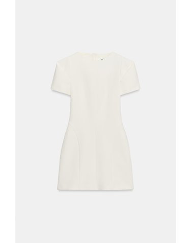 자라 플리츠 반팔 미니 원피스 7827/777/251 OYSTER-WHITE