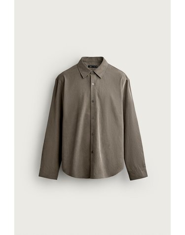 자라 릴렉스핏 워싱 이펙트 긴팔 셔츠 3715/840/837 GREY / NATURAL
